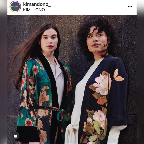 Silk Kimono Robe Plus Size - Picture 5 of 16